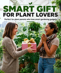 Solar Powered WiFi Drip Irrigation System With Moisture Sensor Smart IoT Garden Watering Controller App Enabled Scheduling Solar Charging Bundle Combo Pack For Easy Plant Care And Low Maintenance gift box in greenhouse