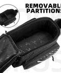 13L Expandable Bike Rack Bag With Rain Cover Rear Trunk Pannier For E Bikes And City Rides Haul All The Gear With Multiple Compartments