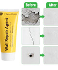 Drywall Repair Kit With Two Tubes Of Spackle 120G Each, Two Scrapers And Two Sanding Pads, All In One Patch Set for wall repair.