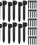 Pack Of 100 Half Inch Irrigation Tubing Hold Down Stakes Beefed Up Heavy Duty Anchors For Sprinkler Garden Landscaping Drip Lines Three Quarters Inch By Four Point Three Three Inch, front view