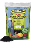 Pure Organic Mineral Dense Worm Castings Fertilizer For Rich Soil, Better Aeration, Water Retention, 30 lb bag