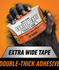 Heavy Duty And Weather Resistant White Wide Duct Tape For Indoor And Outdoor Use, Nearly 3 Inch Wide Reinforced Backing