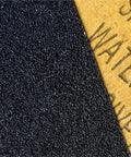 Top Tier 6Pcs Wet Dry Sandpaper Sheets With Grits From 180 To 1200 for varying surface textures, featuring fine grit on one side.