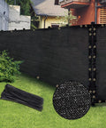 Outdoor Privacy Screen Fence And Mesh Shade Net Cover For 6 Foot By 50 Foot Fences Ideal For Garden And Backyard Upgrades