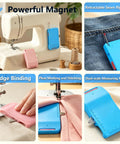 Pro Grade Magnetic Seam Guide For Sewing Machines With Built In Seam Ripper And Edge Guide For Precise Straight Stitching