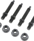 Bulletproof Heavy Duty Exhaust Stud And Nut Combo Straight Swap M10 1.5 Thread By 72 Millimeters Flange Hardware for engine repair.