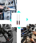 heavy-duty oil seal removal tool with non-slip handles for automotive and bicycle maintenance