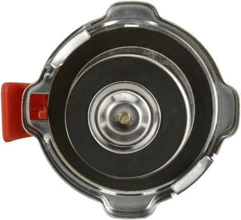 Top view of Safety Release Radiator Cap With Wide Pressure Range Built Tough From Corrosion-Resistant Heavy-Gauge Metal For Cars With Or Without Coolant Recovery Systems