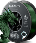 PETG 3D Printer Filament 1.75mm 1kg Army Green For Ender Tough As Nails High Precision Odorless shown with a dragon model