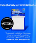 16x20x1 Air Filter MERV 13 MPR 1900 For Allergens Bacteria Viruses And Air Pollutants 6 Pack Three Month AC And Furnace Filters box