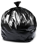 Heavy Duty Contractor Trash Bags 55 Gallon 3 Mil Extra Large 50 Bags With Ties Mega Value 50-60 Gallon Black Garbage Bags