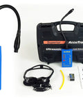 Gooseneck Ultrasonic Leak Detector Kit With VPE GN, 0 Hz To 4 kHz Natural Sound, 10 Element Bar Graph, Includes Headset, Battery, Hard Case, And Waveguide For Easy Pro Grade Leak Diagnosis.