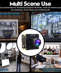 4K 60fps USB C HDMI Camera For Computers And Laser Engravers, versatile use for 3D printing, surveillance, streaming, and meetings