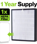 3 Stage HEPA Air Filter For Alen BreatheSmart Classic And BF35 Exact Fit With Odor Busting Activated Carbon Pre Filter
