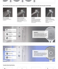 Display of Awaken shower options including handshower and wall mount supply elbow with check valve for hose, matte finish