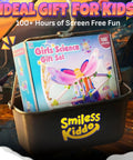 Science Kit For Girls With 100 Plus Experiments Hands On STEM Toys To Spark Curiosity Fun Learning Critical Thinking And Problem Solving Educational Science Set For Young Learners, gift basket