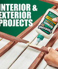 Premium Heavy Duty Wood Glue Delivering Legit Waterproof Performance And A Rock Solid Bond for wood application in crafting projects.