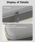 Grab And Go Rugged Travel Carrying Case For Tire Inflator And Air Compressor EVA 900D Oxford Hard Shell zipper and texture