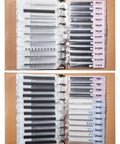 Ultimate SMD Electronics Kit SMT Book With 5435 Pieces Of 1206 Resistors Capacitors Transistors Diodes ICs And More, open pages view