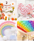 200 Pack Balloon Glue Dots Removable Clear Double Sided Adhesive Dots For Balloons Craft Weddings And Parties Easy Peel 12mm Diameter Includes Two Rolls for party decor