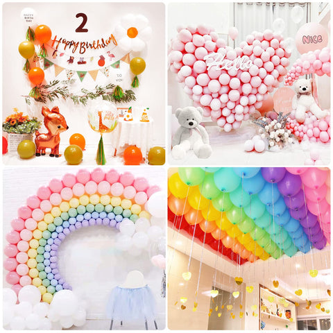 200 Pack Balloon Glue Dots Removable Clear Double Sided Adhesive Dots For Balloons Craft Weddings And Parties Easy Peel 12mm Diameter Includes Two Rolls for party decor