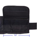 4 Pocket Neoprene Scuba Weight Belt With Quick Release Buckle For 32 To 52 Inch Waists shown with dimensions