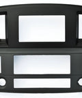 Slate Grey Black Dash Install Kit For Dodge Ram 2006 2007 2008 2009 Double Din Stereo Radio With Steering Wheel Controls Compatibility And Color Match Harness For Easy Aftermarket Radio Install.