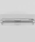 Adjustable AC Air Deflector Extends From 24 To 43 Inches 360 Degree Rotatable Crystal Clear Transparent Design Fits Most Standard Split Air Conditioners Measure Your Vent Opening Before Purchase Directs Cool Air Precisely