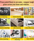 Heavy Duty 3000W Steam Cleaner With 3.5L Tank And 230F High Temp Steam For Restaurant Kitchens Cars And Home Cleaning uses