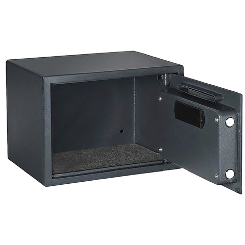 Open Heavy Duty Depository Safe With Front Slot Cash Drop Box Featuring LED Keypad And Wall Or Floor Mount For Home Or Business Security And Easy Cash Drops