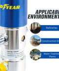 No Fuss Air Operated Oil Transfer Pump Pneumatic Double Action Fluid Transferrer High Flow 3.2 Gpm in industrial settings.