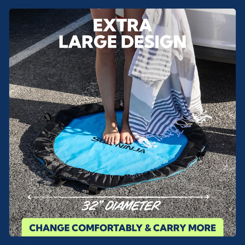 Wetsuit Changing Mat And Dry Bag Combo Waterproof Beach Changing Pad No More Soggy Seats Keeps Your Car Clean And Dry While Protecting Surf Gear Ideal Gift For Surfers
