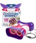 Pink Kidnoculars Lightweight Kids Binoculars for Outdoor Adventures with neck strap and packaging