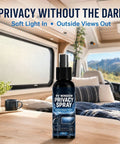 Glass Frosting Spray | 3 Pieces 30ml Anti-Glare Translucent Privacy Agents in RV interior with frosted window.