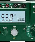 Compact Digital Insulation Tester for Industrial Motors and Transformers 2000 Megohm Range With 250V 500V Or 1000V Tests Large LCD Dual Readout