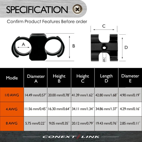 Premium Heavy Duty Dual Cable Clip Clamps For 8 Gauge Wires Keep Your Rig Looking Crisp With These Tough Red Wire Management Clips That Slam Down Snug And Beat The Wire Mess Game Dead Even Today