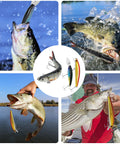 All In One Fishing Lures Tackle Box Kit With Animated Lure Crankbaits Spinnerbaits Soft Plastic Worms Topwater Lures Hooks
