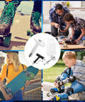 All In One Skate Bearing Cleaning Kit With Press And Puller Cleaning Bottle And Wrench for skateboards, roller skates, and scooters