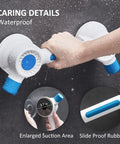 Shower Safety Grab Bar With Super Strong Adhesive No Drill Install Wall Mount Hand Rail waterproof grip details