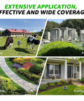 Solar Powered Ultrasonic Mole And Pest Deterrent For Outdoor Gardens in farm, park, garden, courtyard settings