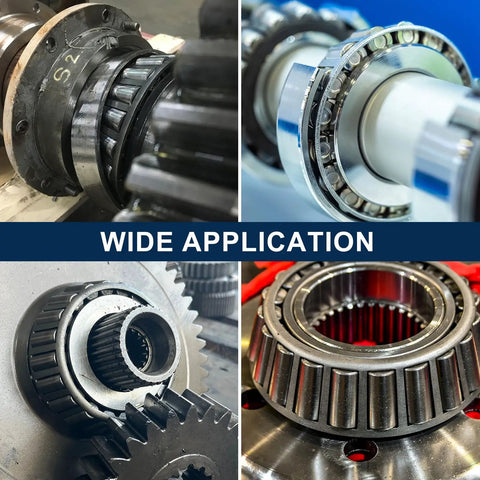 Beefy Heavy Duty Tapered Roller Bearing Cone And Cup Set For 30mm Bore 62mm OD 21.25mm Thick Chrome Steel ABEC3 in various applications