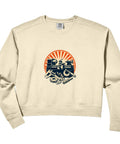 Cool Machinist CNC Tools Vise Gauge Square Set For Real Metalheads And Garage Gurus Looking For That Perfect Relaxed Crop Sweatshirt Made From Soft Washed Cotton With A Lived In Feel, featuring graphic design on a cream sweatshirt.