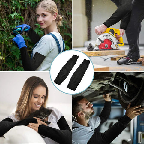 Arm Sleeves For Protection Cut Resistant Burn And Heat Shield Nylon Arm Protectors Guard Your Forearms From Abrasion, Cuts, And Burns