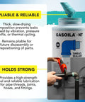 NT Pipe Thread Sealant For Metal And Plastic Heavy Duty High Performance No Drip Leak Protection NSF PFAS Free 1 Pint Brush In Cap