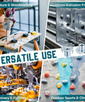 Versatile use of Twenty Piece Tee Fastener Set with Four Prong and Three Prong T Nuts in various applications