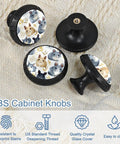 4 Pack Round Cabinet Knobs And Drawer Pulls For Home Furniture Kid Friendly Dresser Cupboard Handles With Screws, bunny design