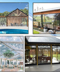 Clear Poly Tarp 10x13 Heavy Duty With Grommets For Hen House Porch Greenhouse And Camping, used on outdoor structures
