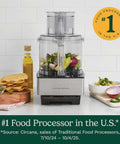 14 Cup Food Processor With 720 Watt Motor A Versatile Kitchen Powerhouse For Chopping Dicing Shredding Pureeing And Kneading Dough