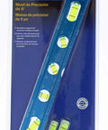 Packaged Electrician Level With CNC Machined Aluminum Body Five Acrylic Vials Magnetic Jaw For Tight Spaces And Conduit Installations