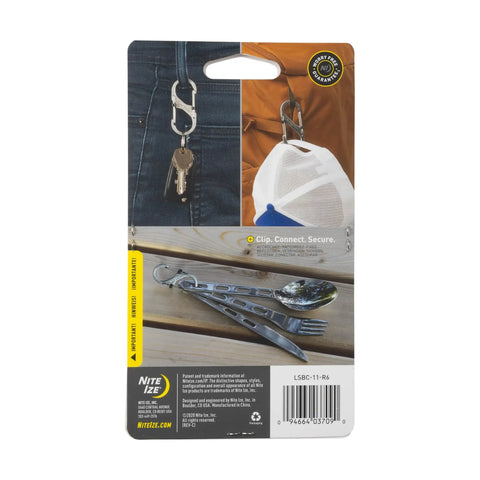 SlideLock Dual Locking Carabiner Set Stainless Steel S Biner For Keys And Gear Two Gate Locking Key Holder Carabiner Organizer For Camping Hiking EDC Essentials Assorted Sizes Pack Of Three
